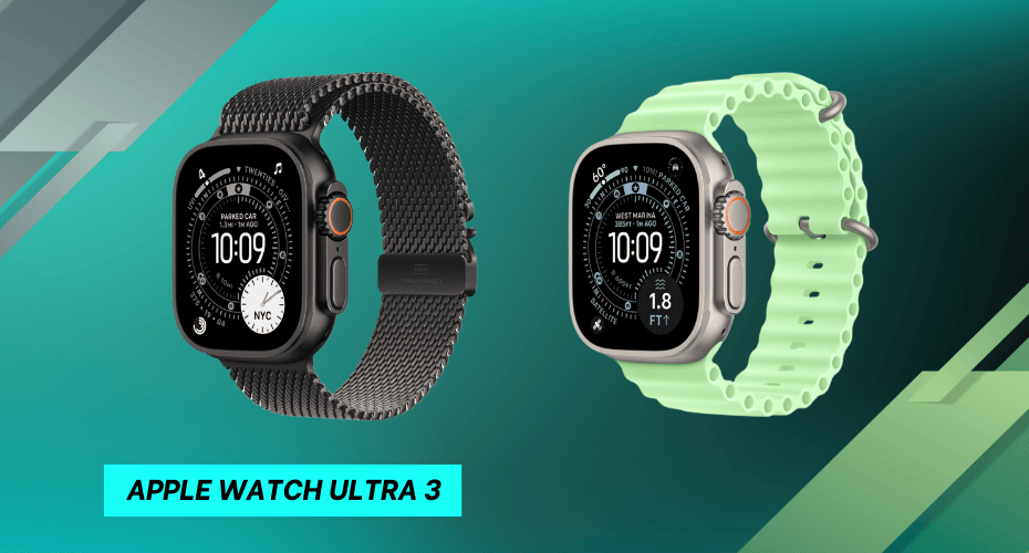 Apple Watch Ultra 3 Color Options: Black and Natural Finish